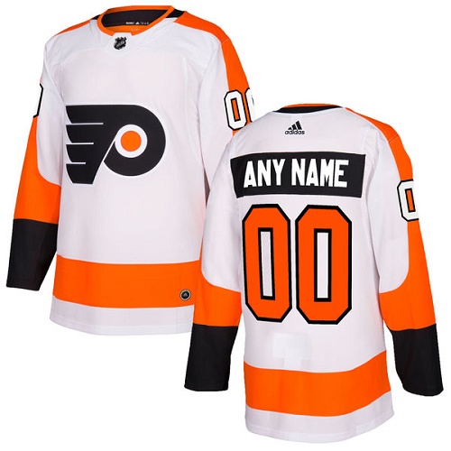 NHL Philadelphia Flyers Trikot Benutzerdefinierte Auswärts Weiß Authentic